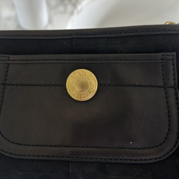 Coach black wristlet. - Picture 2 of 7